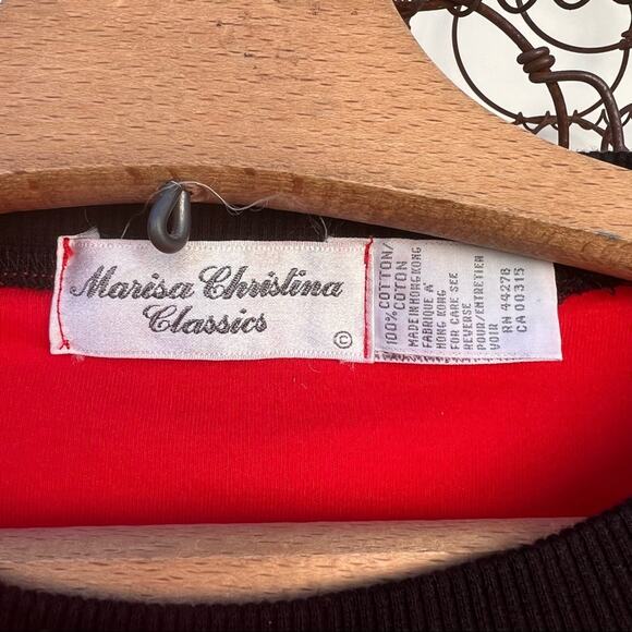 Vintage 90s Marisa Christina holiday Christmas nutcrackers sweatshirt - Picture 4 of 7